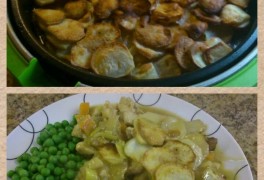 Chicken Hotpot cooked in Breville Halo