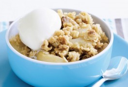 Healthy Apple Crumble