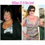 Gillian 21.5lbs lost