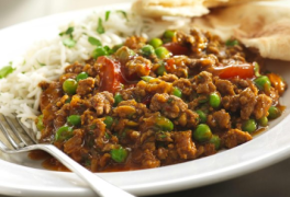 Quorn Mince and Vegetable Curry